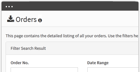 Customize Order Status